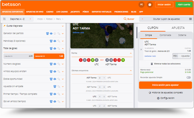 Menos de 2.5 Goles