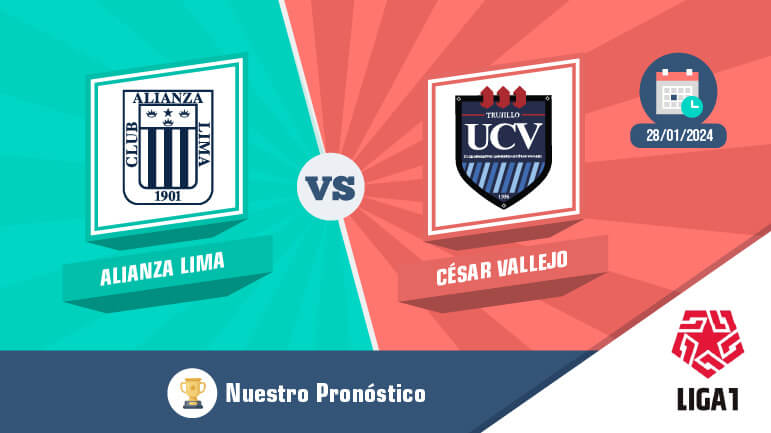 Pronostico alianza lima cesar vallejo