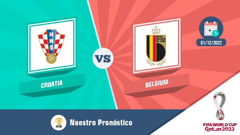 Pronóstico Croacia vs Bélgica – Grupo F Copa del Mundo 2022