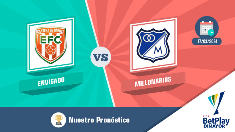 Pronostico envigado millonarios