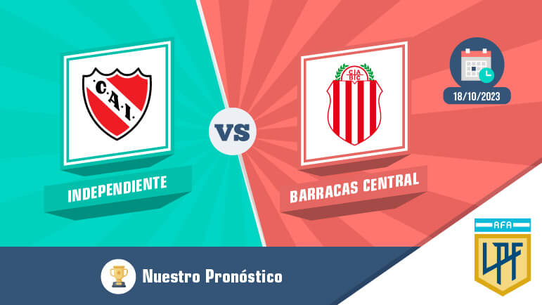 Pronostico independiente barracas central