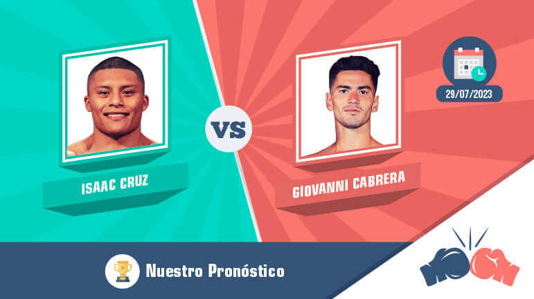 Pronostico isaac cruz giovanni cabrera