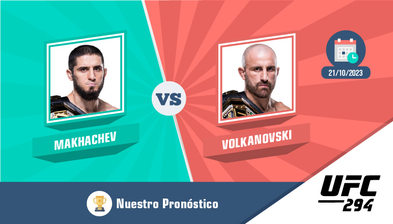 Pronostico makhachev volkanovski