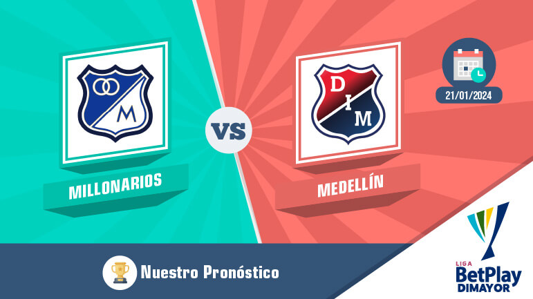 Pronostico millonarios medellin